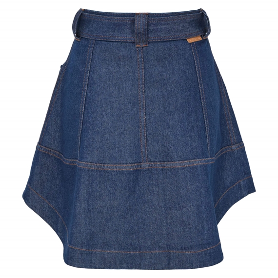 Zimmermann Denim Cargo Mini Nederdel, Ink